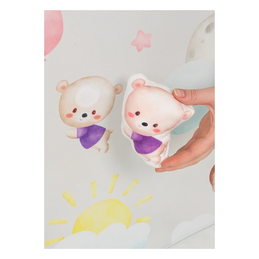 Lionelo - Recinto per bambini MILLE PLUS Grigio/Beige