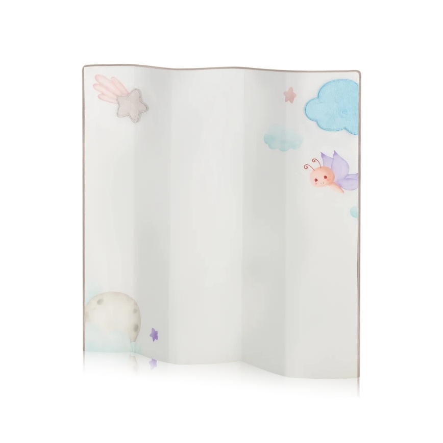 Lionelo - Recinto per bambini MILLE PLUS Grigio/Beige