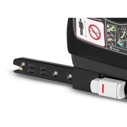 Lionelo - Rialzo auto LUUK FIX i-Size 125-150 cm nero/grigio