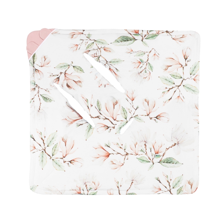 Lionelo - Sacco avvolgente per seggiolino auto TRAVEL SWADDLE 90x90 cm Beige Magnolia