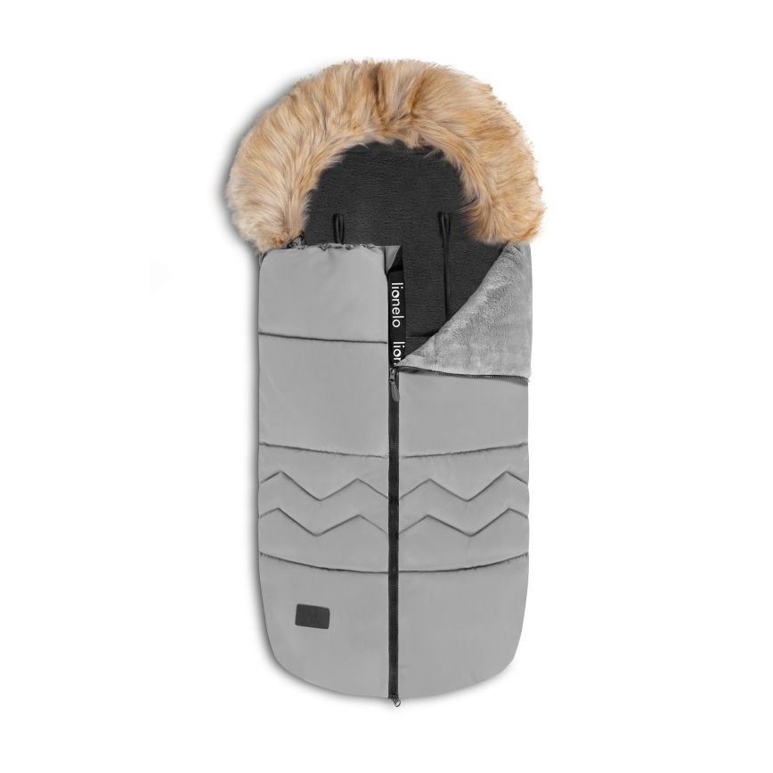 Lionelo - Sacco nanna per bambini FRODE Grey Dove