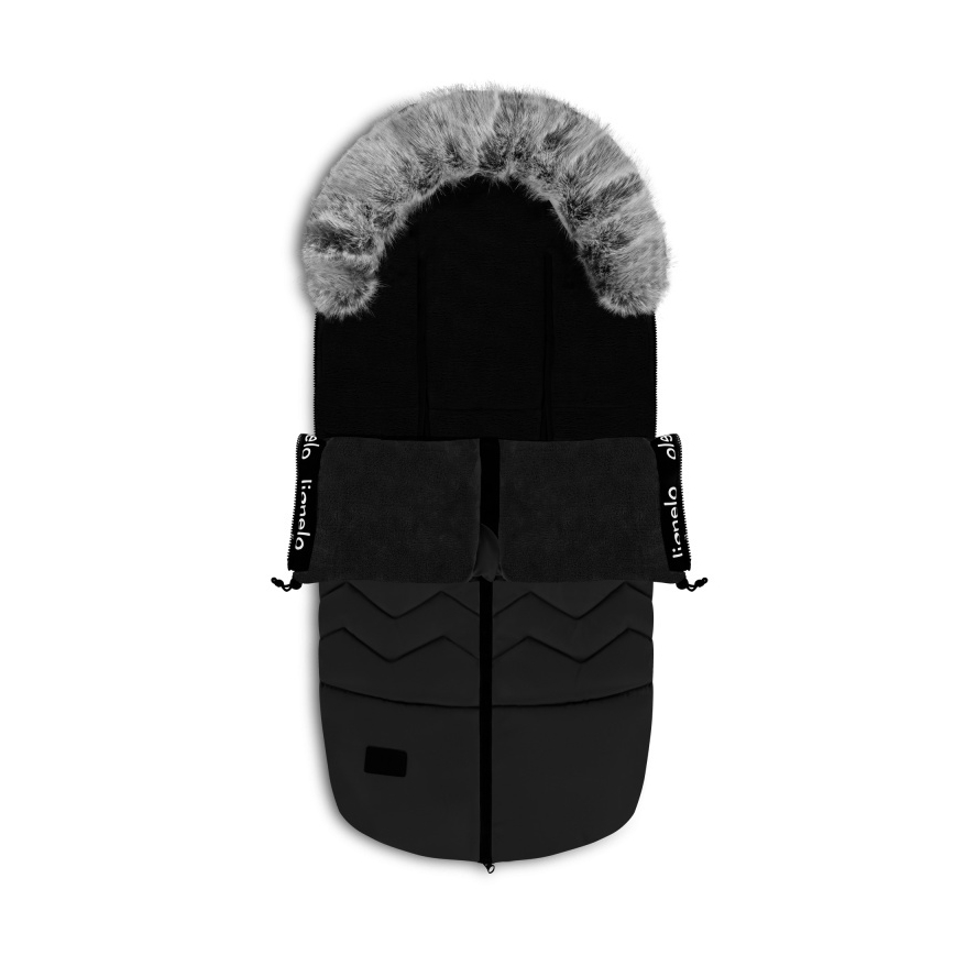 Lionelo - Sacco termico per bambini FRODE Black Carbon