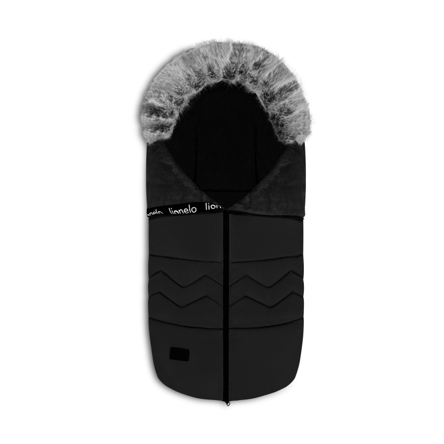 Lionelo - Sacco termico per bambini FRODE Black Carbon