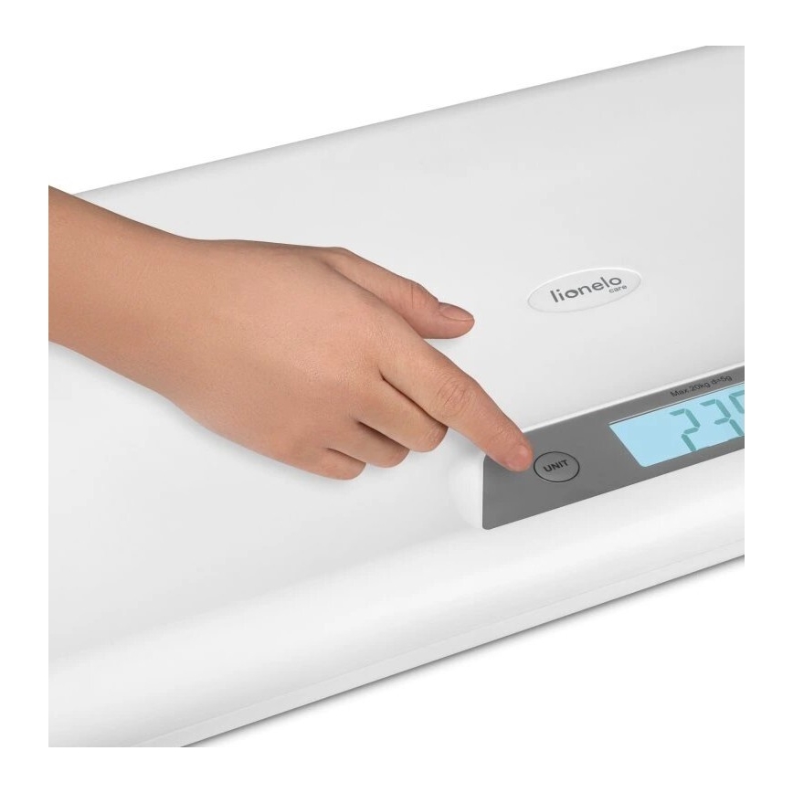 Lionelo - Scala per neonati BABYBALANCE 3xAAA
