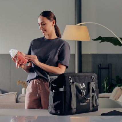 Lionelo - Scalda biberon ricaricabile THERMUP GO EVO 18W/5V rosa