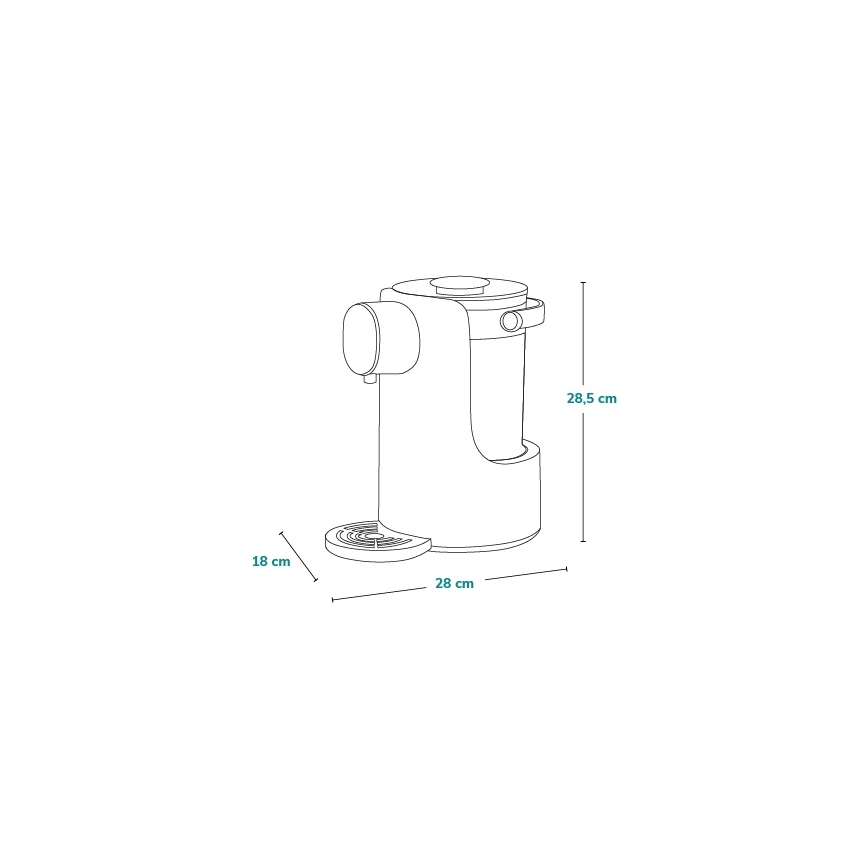 Lionelo - Scaldabiberon BABYPRESTO 1000W/230V bianco