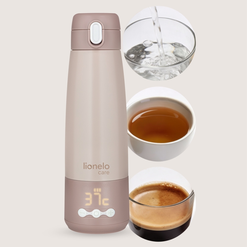 Lionelo - Scaldabiberon ricaricabile THERMUP 55W/5V