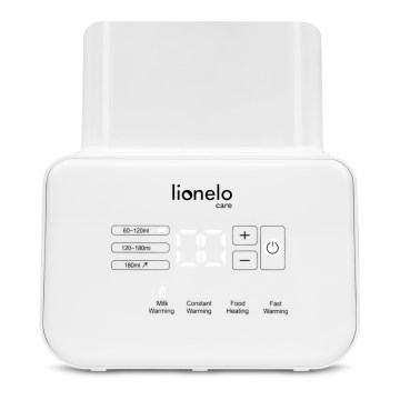 Lionelo - Scaldabiberon THERMUP DOUBLE 250W/230V bianco