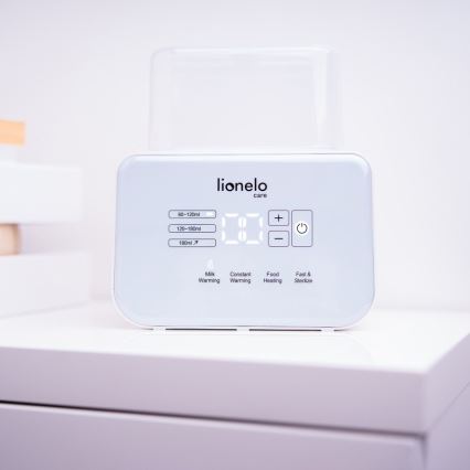 Lionelo - Scaldabiberon THERMUP DOUBLE 250W/230V bianco