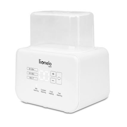 Lionelo - Scaldabiberon THERMUP DOUBLE 250W/230V bianco