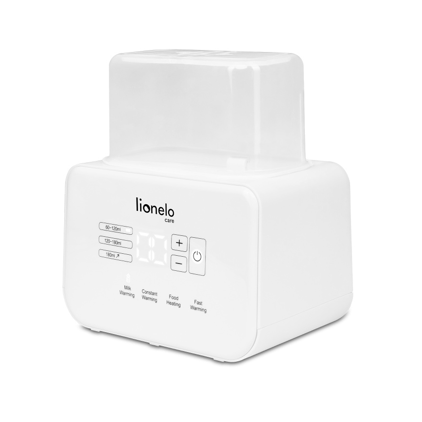 Lionelo - Scaldabiberon THERMUP DOUBLE 250W/230V bianco