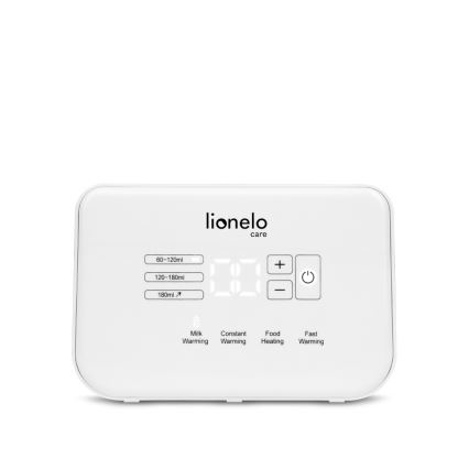 Lionelo - Scaldabiberon THERMUP DOUBLE 250W/230V bianco