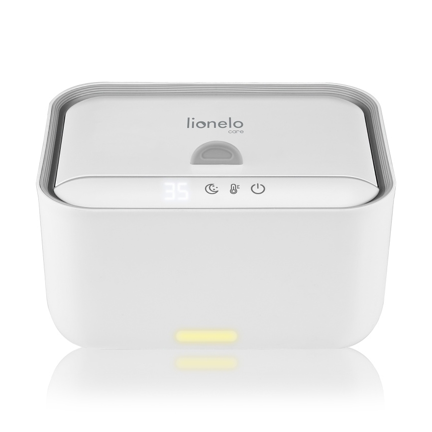 Lionelo - Scaldasalviette per salviette umidificate BABYBLISS 20W/230V