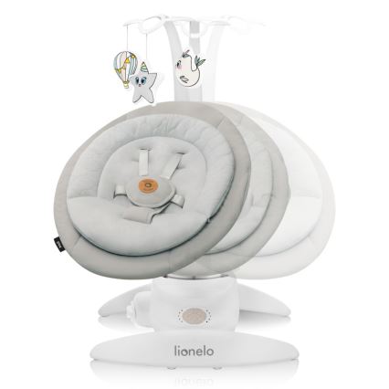 Lionelo - Sdraietta MELL con melodia Beige Sand 4xAA + Telecomando