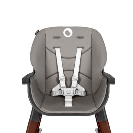 Lionelo - Sedia da pranzo per bambini 2 in 1 MONA Black Onyx