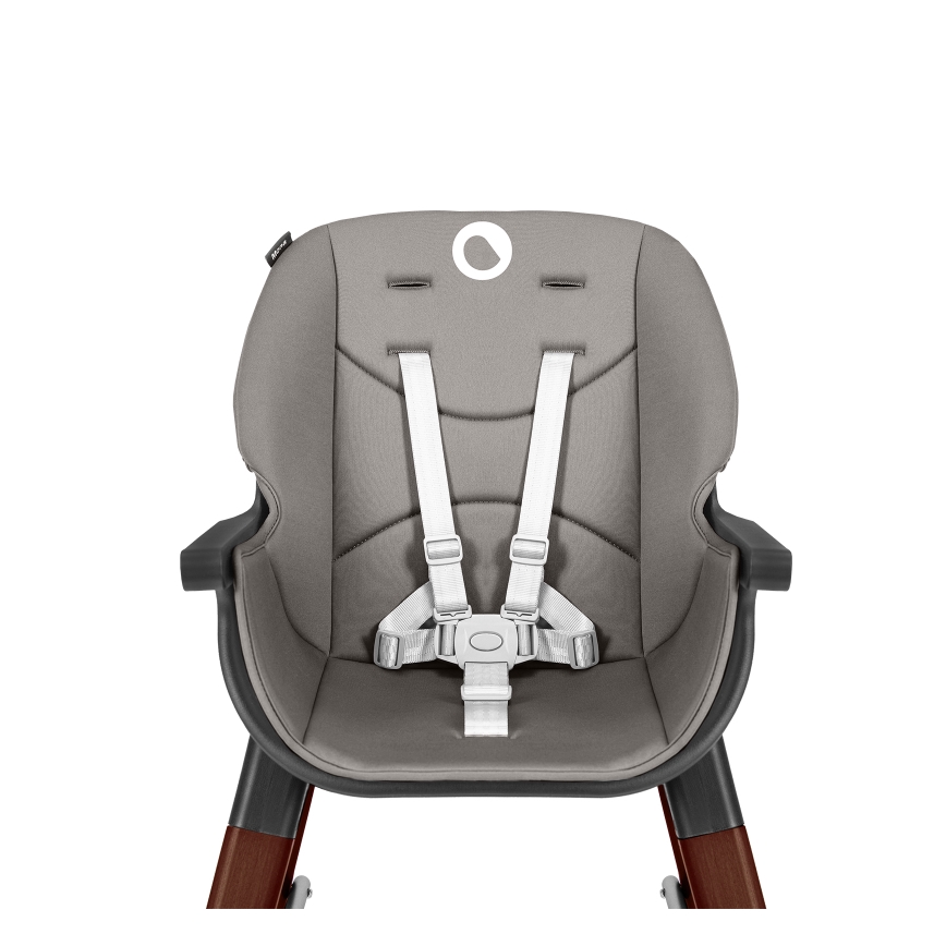 Lionelo - Sedia da pranzo per bambini 2 in 1 MONA Black Onyx