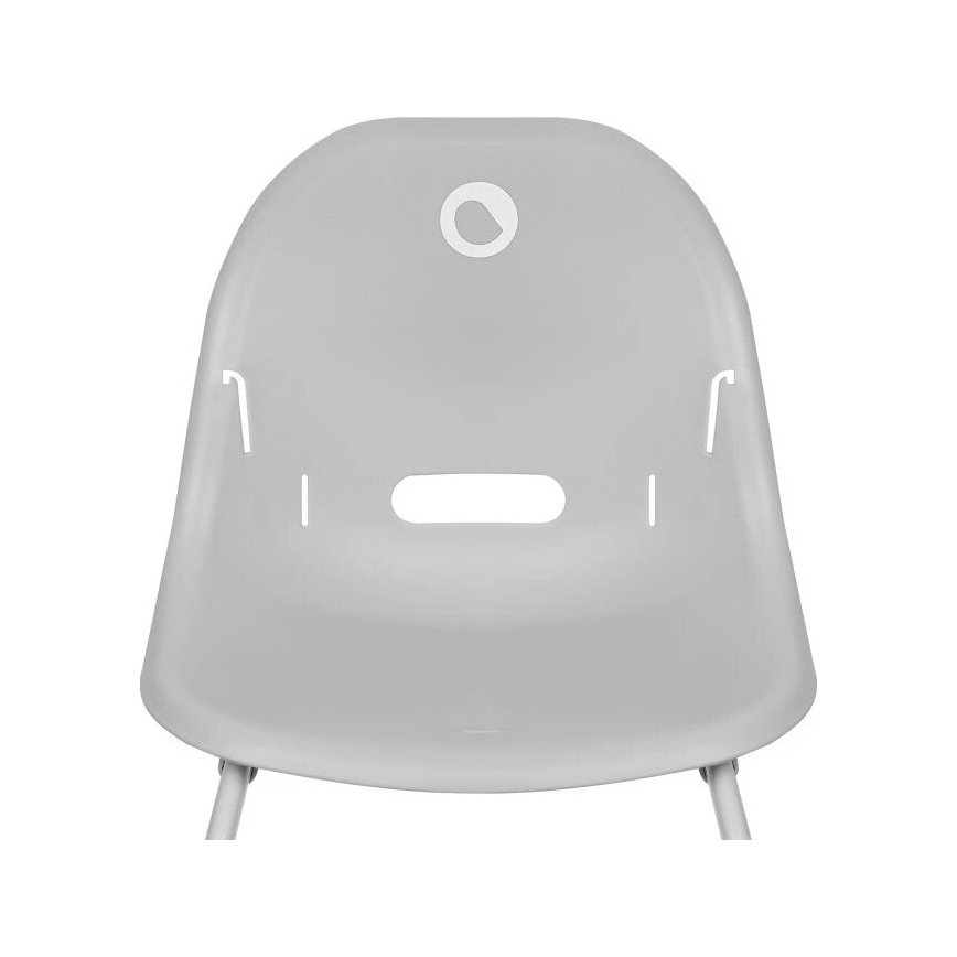 Lionelo - Sedia da pranzo per bambini 2in1 DALIA bianco/grigio