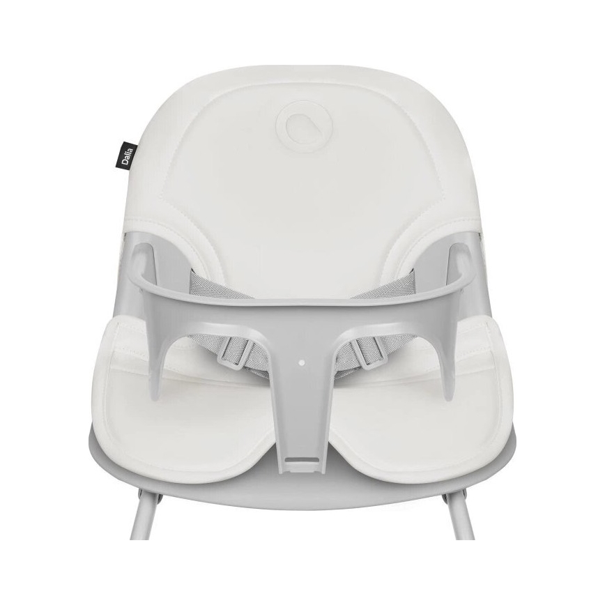 Lionelo - Sedia da pranzo per bambini 2in1 DALIA bianco/grigio