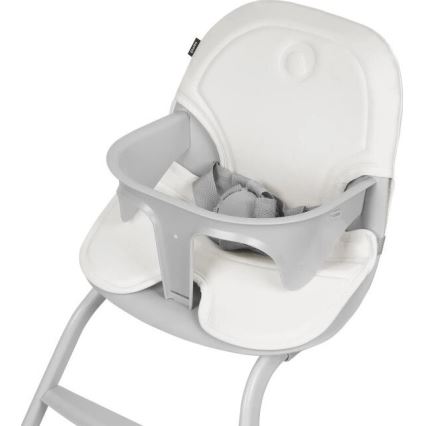 Lionelo - Sedia da pranzo per bambini 2in1 DALIA bianco/grigio