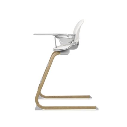 Lionelo - Sedia da pranzo per bambini 2in1 DALIA bianco/marrone