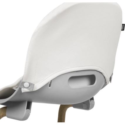 Lionelo - Sedia da pranzo per bambini 2in1 DALIA bianco/marrone