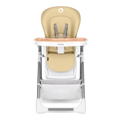 Lionelo - Sedia da pranzo per bambini LINN PLUS bianco/beige