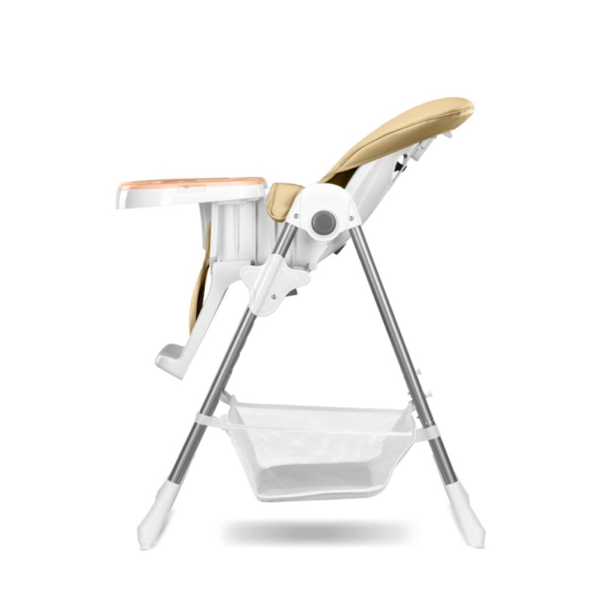 Lionelo - Sedia da pranzo per bambini LINN PLUS bianco/beige