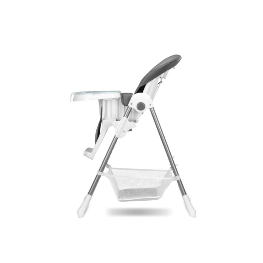 Lionelo - Sedia da pranzo per bambini LINN PLUS bianco/grigio