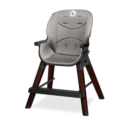 Lionelo - Sedia da pranzo per bambini MONA Black Onyx