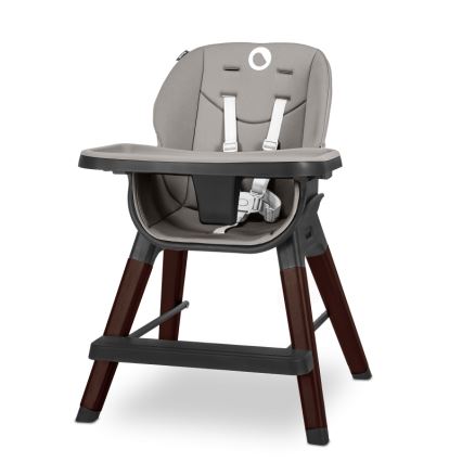 Lionelo - Sedia da pranzo per bambini MONA Black Onyx