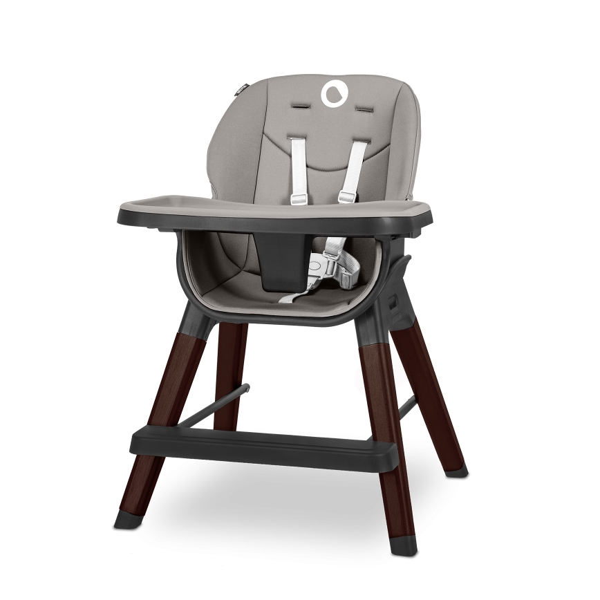 Lionelo - Sedia da pranzo per bambini MONA Black Onyx