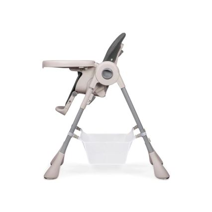 Lionelo - Sedia da pranzo per bambini ZANNA grigia