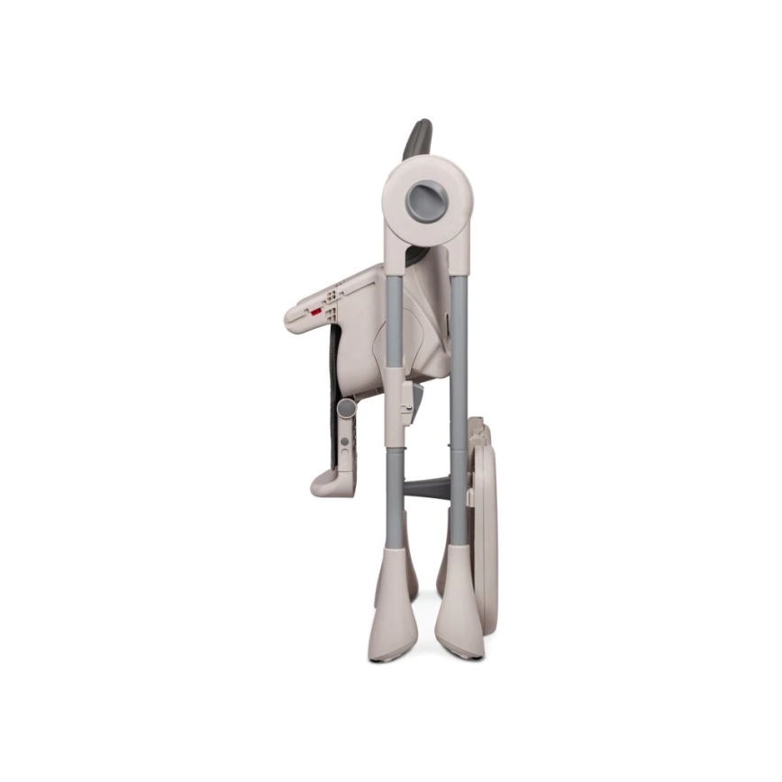 Lionelo - Sedia da pranzo per bambini ZANNA grigia