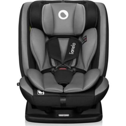 Lionelo - Seggiolino auto AART i-Dimensioni 40-150 cm nero/grigio