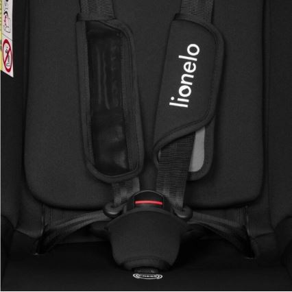 Lionelo - Seggiolino auto AART i-Dimensioni 40-150 cm nero/grigio