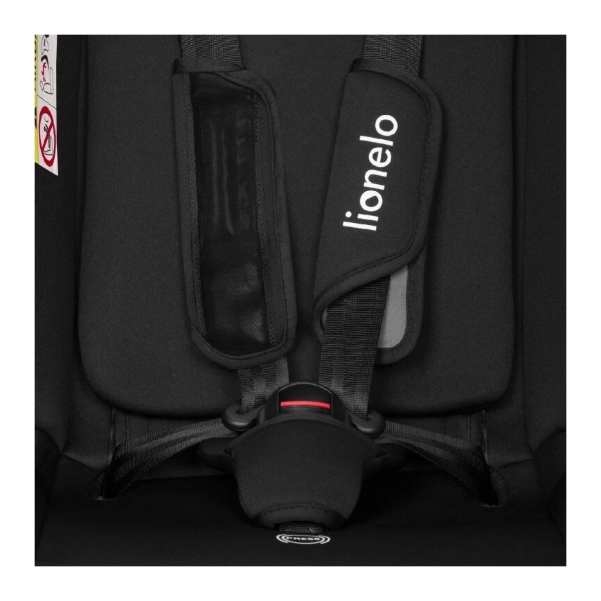 Lionelo - Seggiolino auto AART i-Dimensioni 40-150 cm nero/grigio