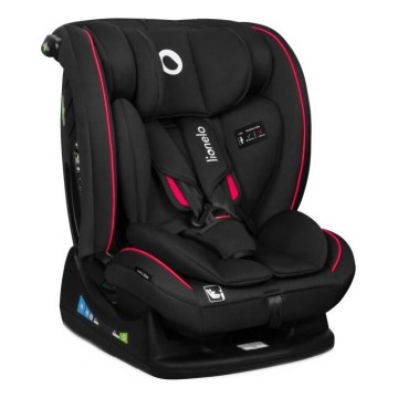 Lionelo - Seggiolino auto AART i-Dimensioni 40-150 cm nero/rosso
