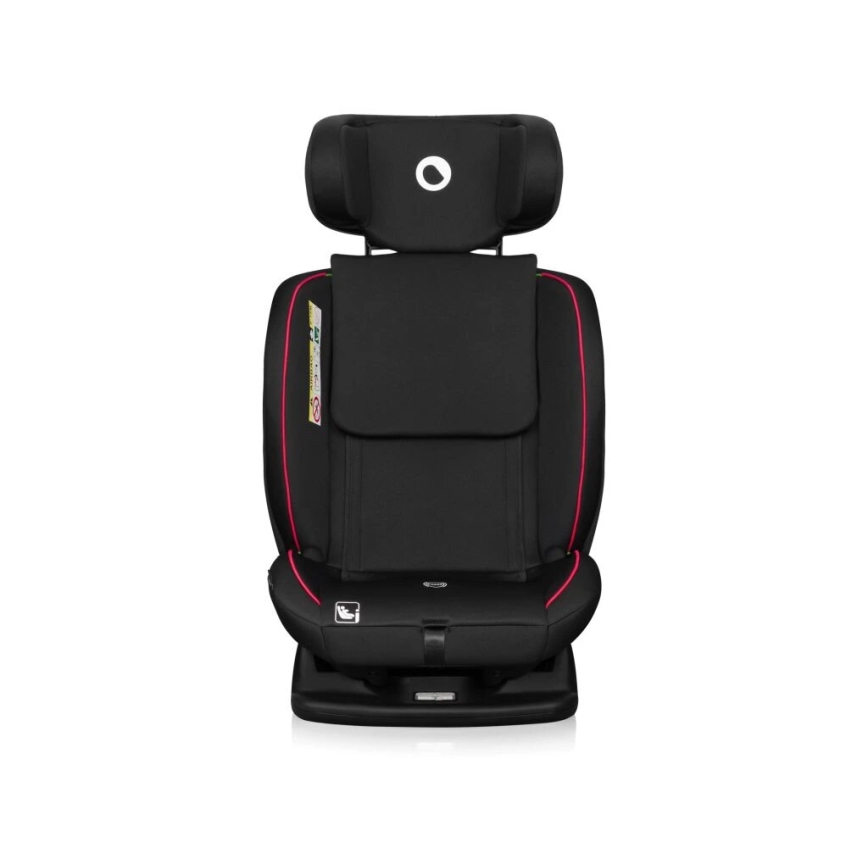 Lionelo - Seggiolino auto AART i-Dimensioni 40-150 cm nero/rosso