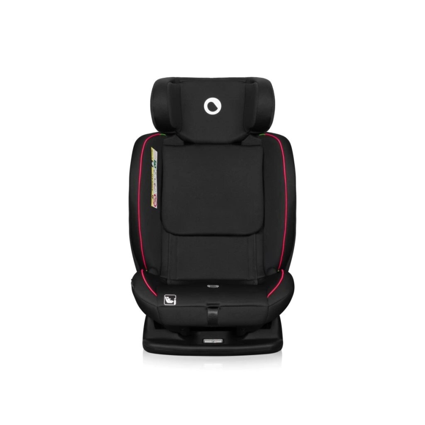 Lionelo - Seggiolino auto AART i-Dimensioni 40-150 cm nero/rosso