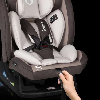 Lionelo - Seggiolino auto AART i-Size 40-150 cm marrone/crema