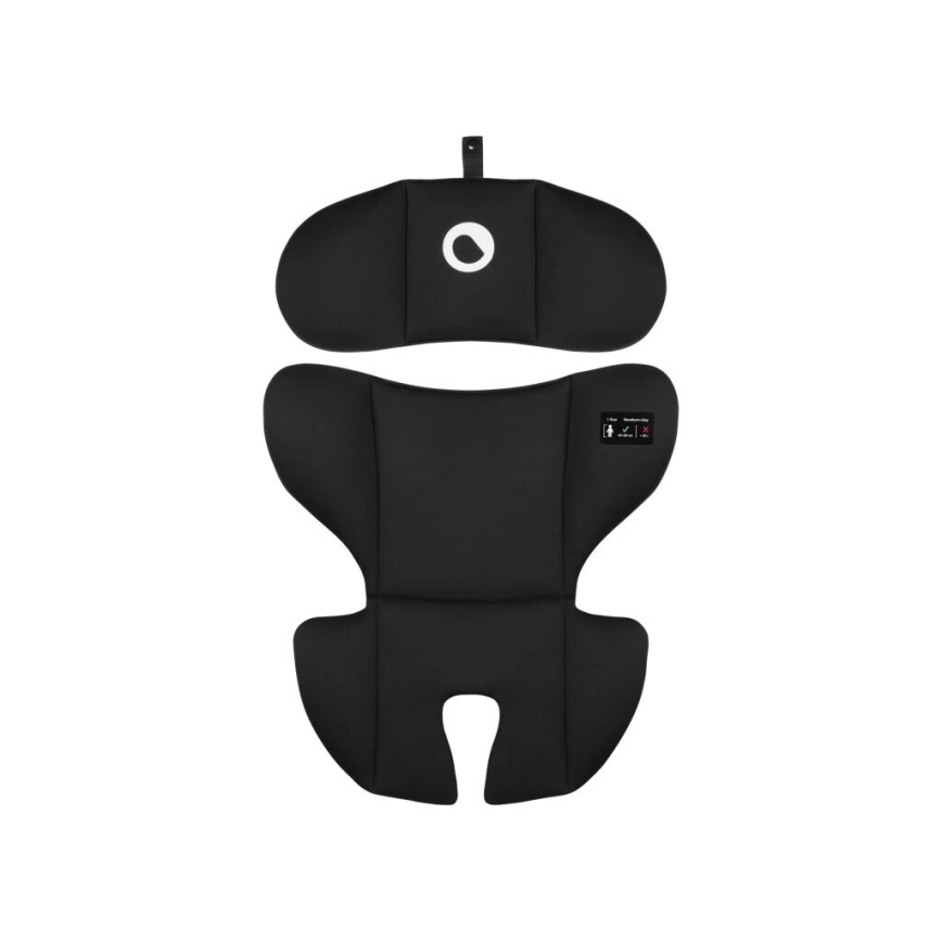 Lionelo - Seggiolino auto AART i-Size 40-150 cm nero/rosso