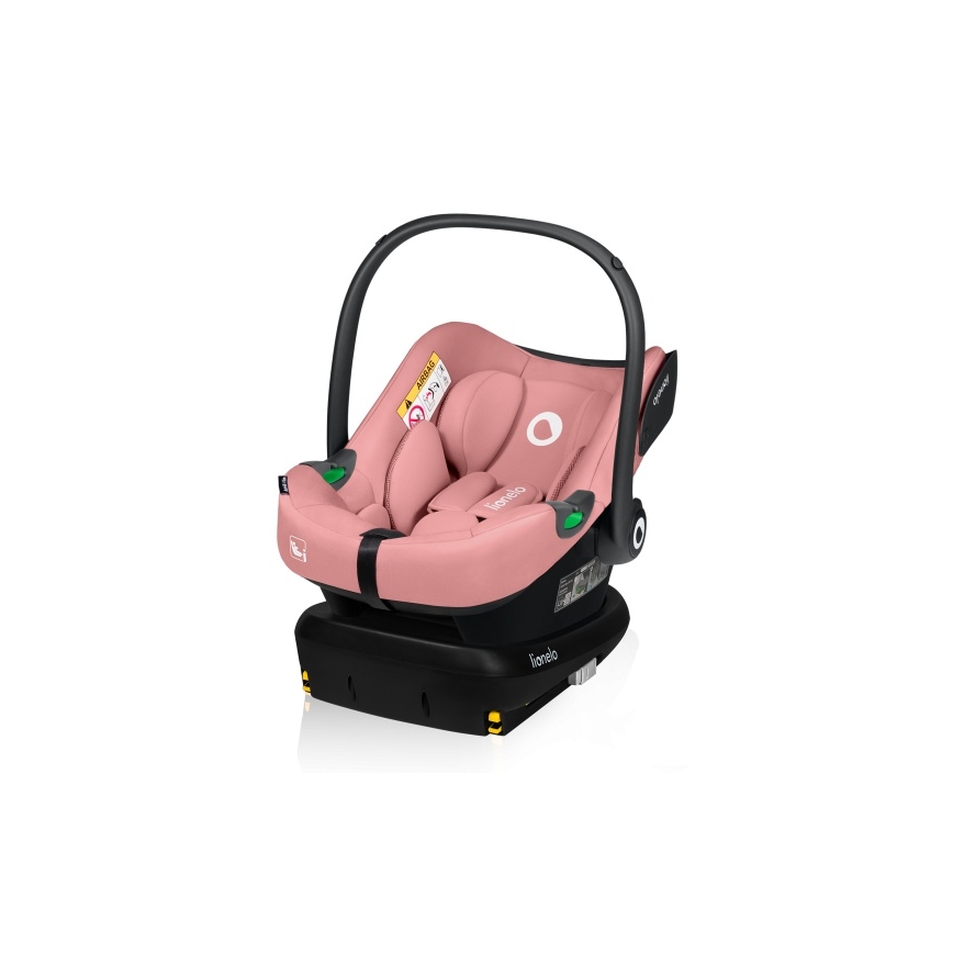 Lionelo - Seggiolino auto ASTRID i-Size 40-87 cm Rosa Corallo