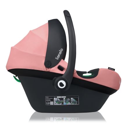 Lionelo - Seggiolino auto ASTRID i-Size 40-87 cm Rosa Corallo
