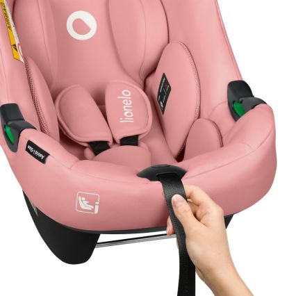 Lionelo - Seggiolino auto ASTRID i-Size 40-87 cm Rosa Corallo