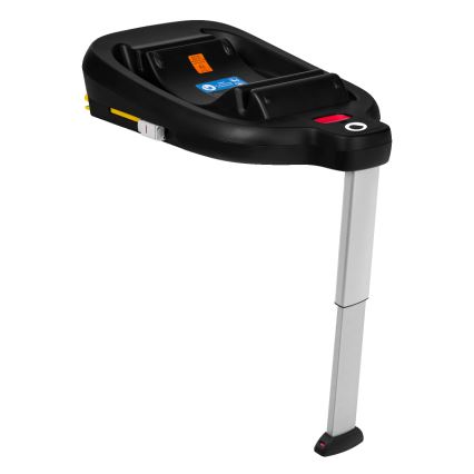 Lionelo - Seggiolino auto ASTRID SET i-Size 40-87 cm con base girevole Nero/Grigio