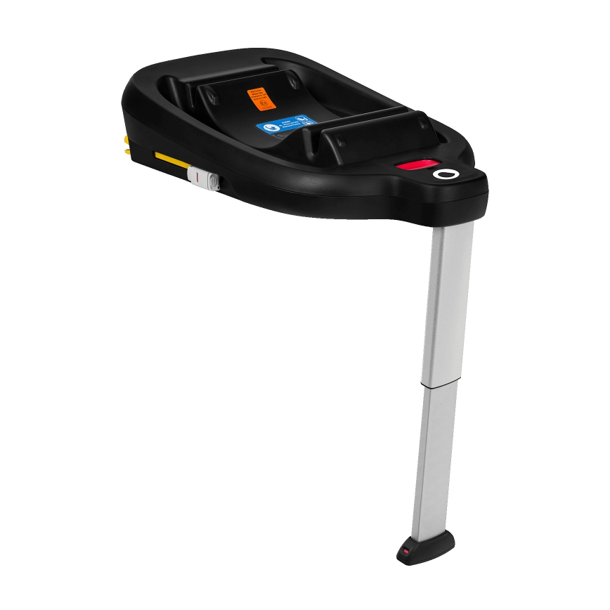 Lionelo - Seggiolino auto ASTRID SET i-Size 40-87 cm con base girevole Nero/Grigio