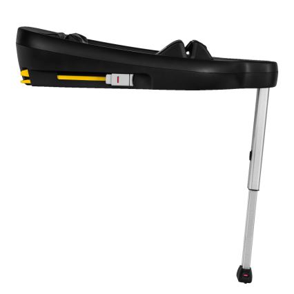 Lionelo - Seggiolino auto ASTRID SET i-Size 40-87 cm con base girevole Nero/Grigio