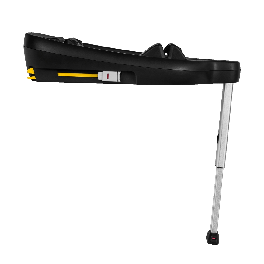 Lionelo - Seggiolino auto ASTRID SET i-Size 40-87 cm con base girevole Nero/Grigio