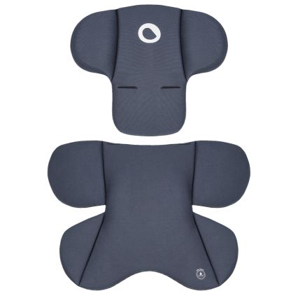 Lionelo - Seggiolino auto ASTRID SET i-Size 40-87 cm con base girevole Nero/Grigio
