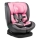 Lionelo - Seggiolino auto BASTIAAN i-Dimensioni 40-150 cm grigio/rosa